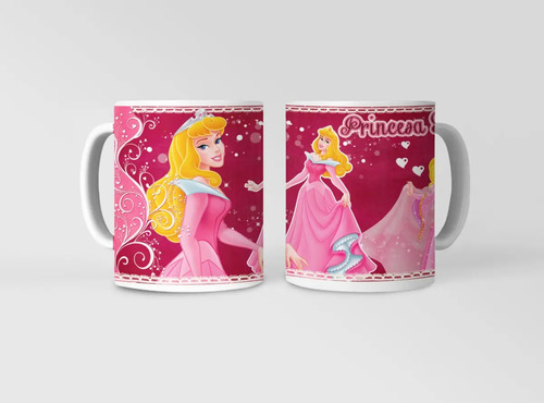 Taza Princesa Aurora - Sueños Revelados Blanco