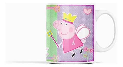 Taza Peppa Pig - Aventuras Que Aparecen Blanco