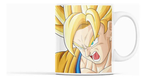 Taza Goku Dragon Ball Blanco