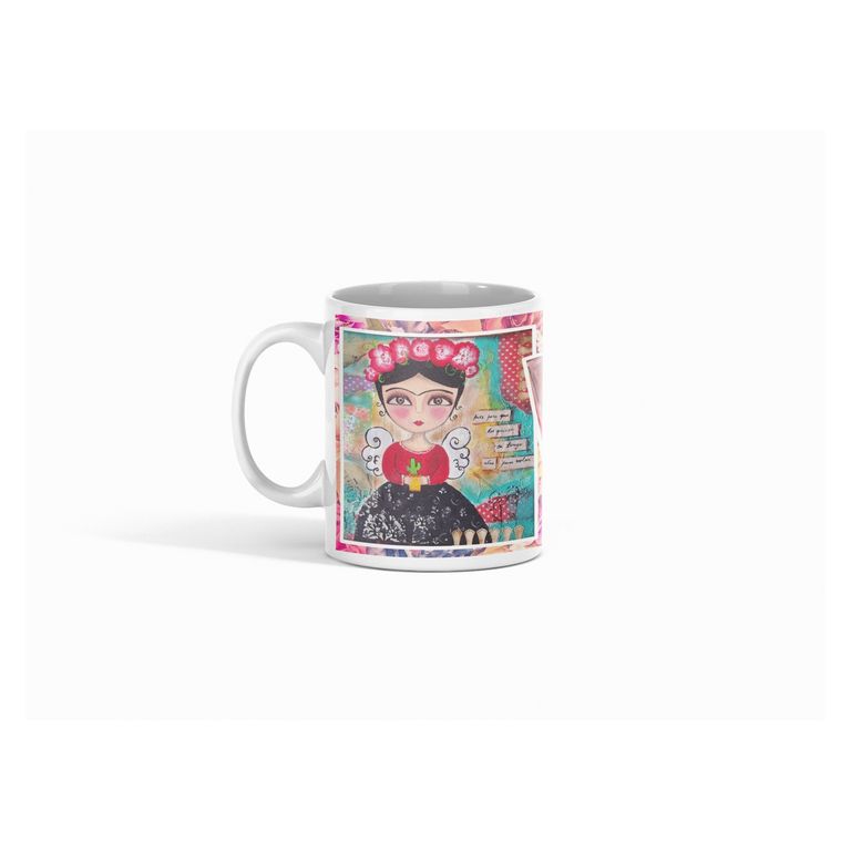 Taza Frida Kahlo Eterna - Pasión Inmortal