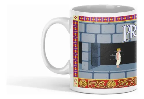 Taza Prince Of Persia - Escape Del Tiempo Blanco