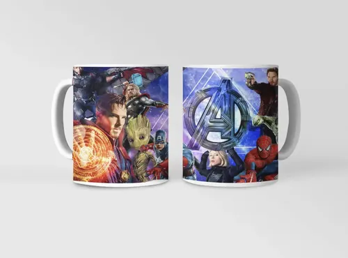 Taza Destinos Entrelazados En Infinity War Blanco
