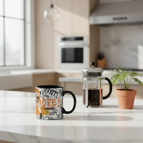 Taza Magica Paramore Bandas De Rock Negro Paramore