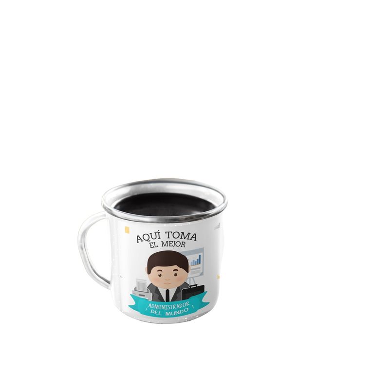 Taza Enlozada Administrador - Orden y Organización H