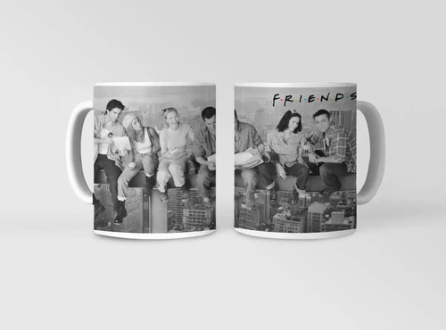 Taza Friends - Café Y Compañerismo Blanco