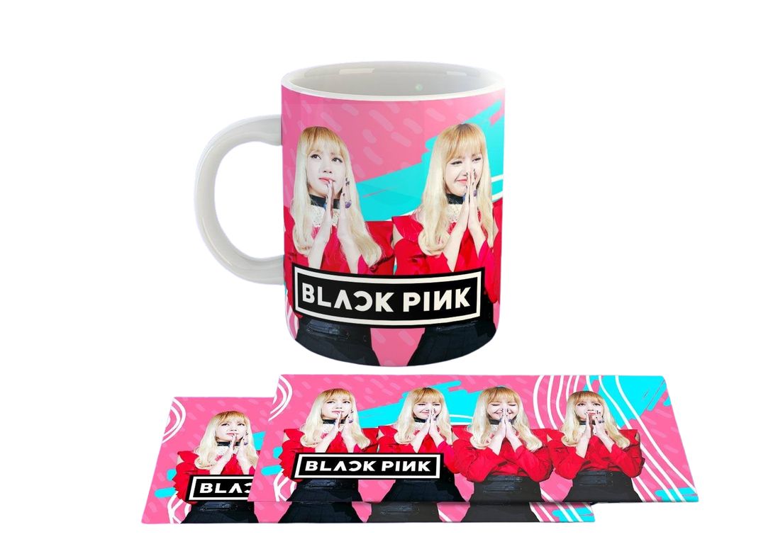 Taza Ceramica 11oz K-Pop Insp Blackpink Duo RT