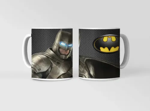 Taza Gotham Y Batman - Revelaciones Nocturnas Blanco