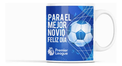 Taza Everton Regalo Premier League Para El Mejor Novio Blanco