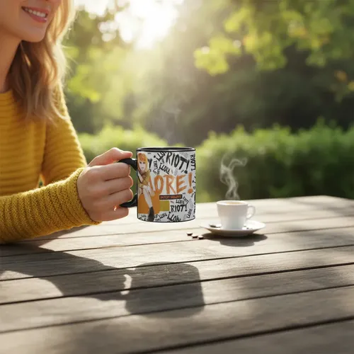Taza Magica Paramore Bandas De Rock Negro Paramore