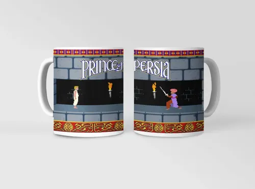 Taza Prince Of Persia - Escape Del Tiempo Blanco