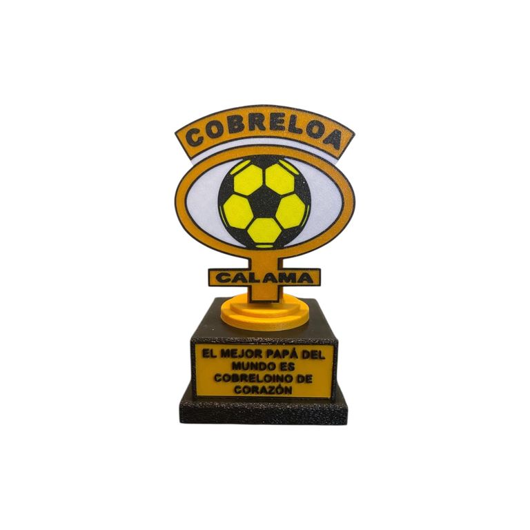 Trofeo Cobreloa Mejor Papá Regalo Fútbol Chileno