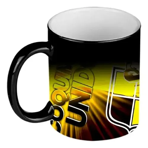 Taza Mágica Coquimbo Unido - Futbol Chileno Negro Fútbol