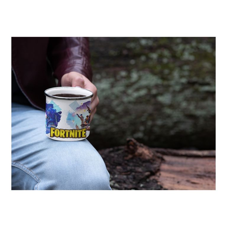 Taza Enlozada Arena de Fortnite - Juega y Conquista