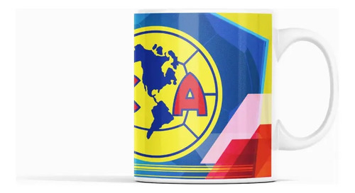 Taza Pasión Amarilla - América Siempre Blanco