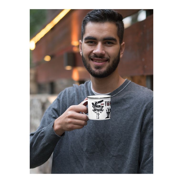 Taza Enlozada Oculta tu Identidad con Tokyo Ghoul