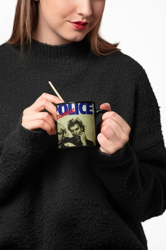 Taza Magica The Police Banda De Rock Roxanne Negro The Police Roxanne