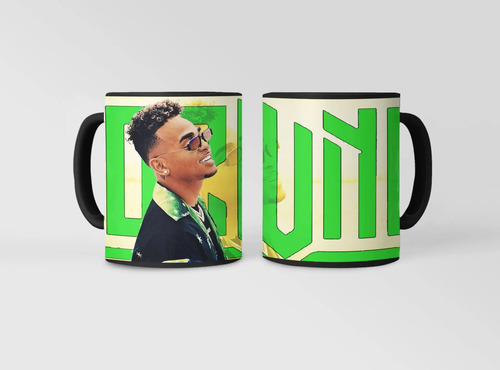 Tazas Magica Reggaetoon Ozuna Negro Ozuna