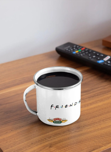 Taza Enlozada Encuentros En Central Park - Friends Blanco Regalo Central Park -