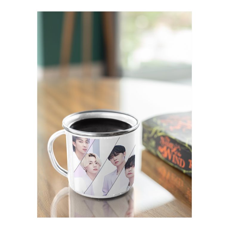 Taza Enlozada BTS BT21 - El Regalo Soñado para Fans