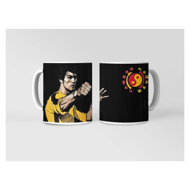 Taza El Dragón Aparece - Bruce Lee