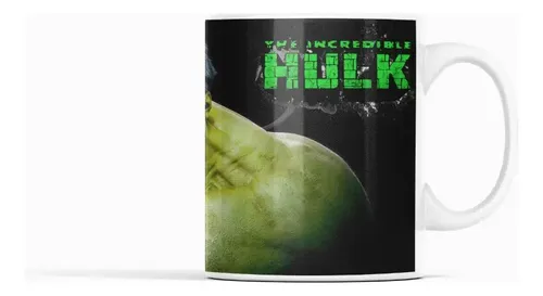 Taza Hulk - Fuerza Desatada Al Calentar Blanco