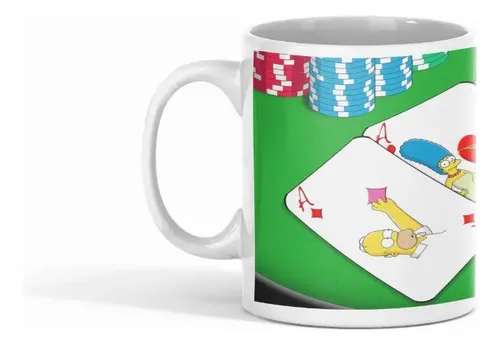 Taza Simpsons - Momentos Memorables Blanco
