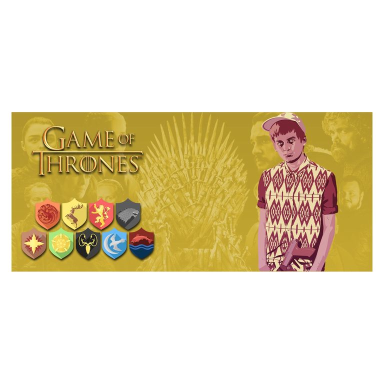 Taza Juego de Tronos - Tronos que Cambian con Joffrey Baratheon