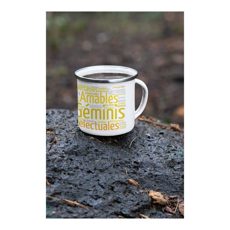 Taza Enlozada Géminis - Versatilidad en Acción