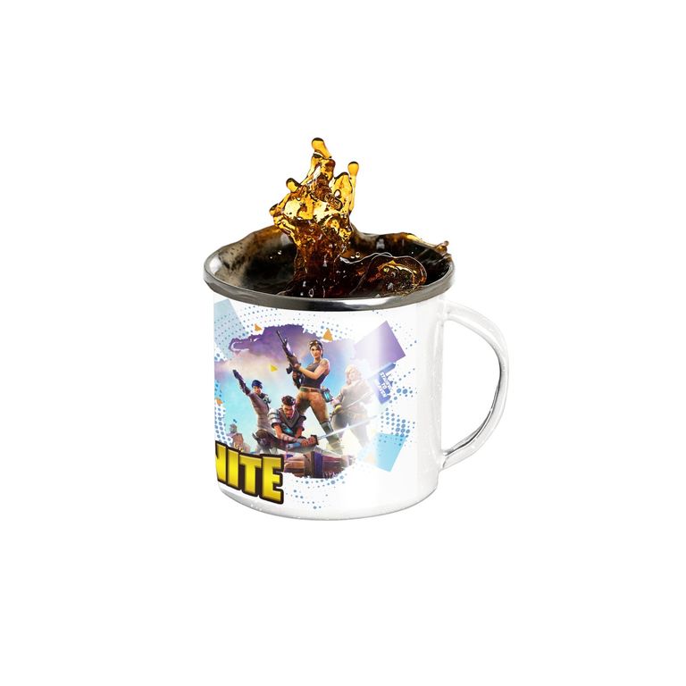 Taza Enlozada Arena de Fortnite - Juega y Conquista
