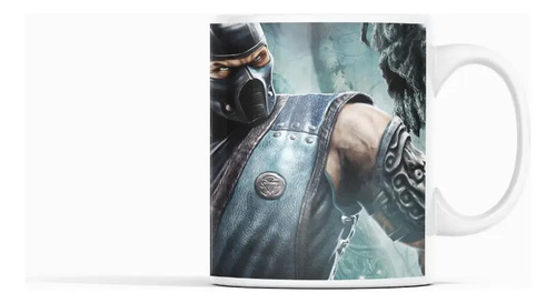 Taza Sub Zero - Frío Mortal Blanco