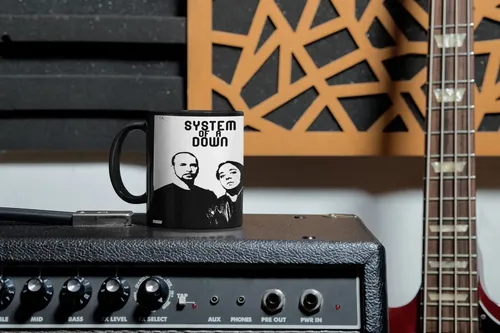 Taza Magica System Of A Down - Bandas De Rock Negro Magica System Of A Down