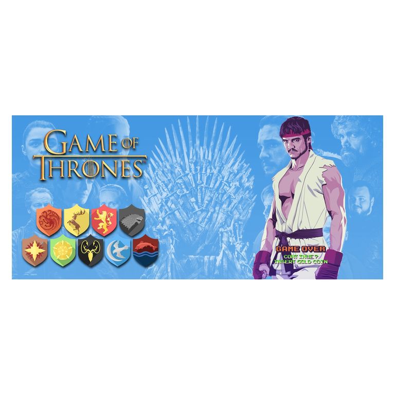 Taza Juego de Tronos - Tronos que Cambian con Obery Martell