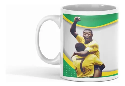 Taza Pelé - Para Fans Del Fútbol Legendario Blanco