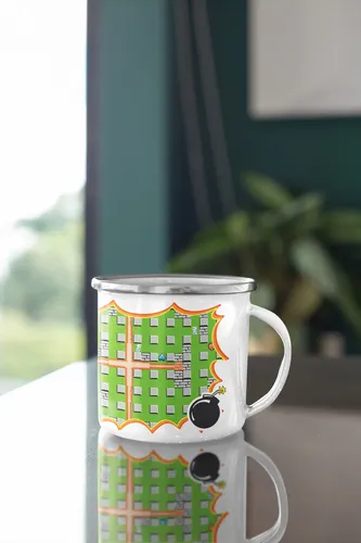 Taza Enlozada Bomberman - Laberintos Y Bombas Blanco Bomberman Video Juegos
