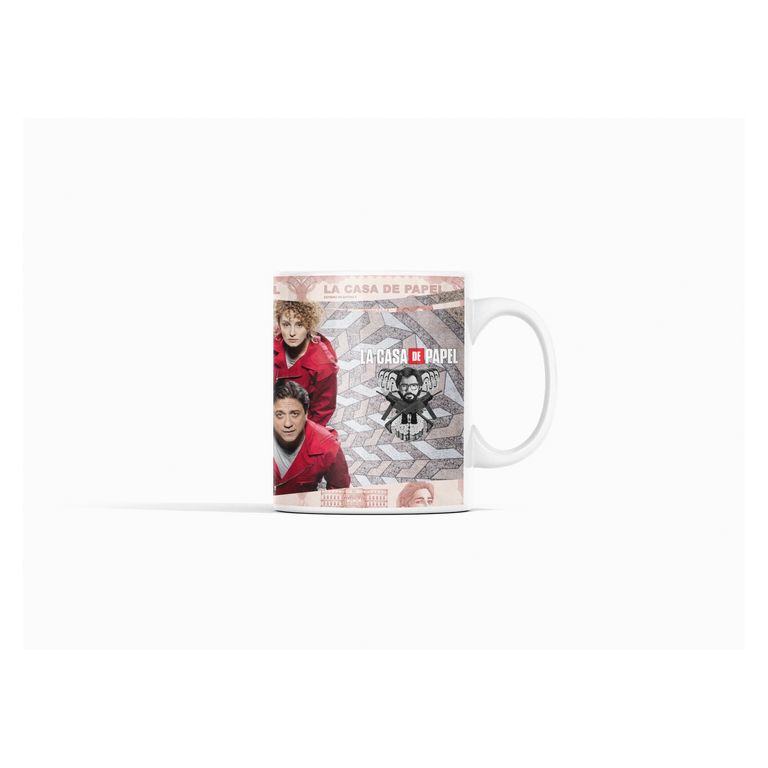 Taza Máscaras y Robos - Calor y Misterio