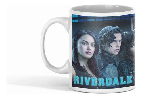 Taza Misterios De Riverdale En Vista Blanco