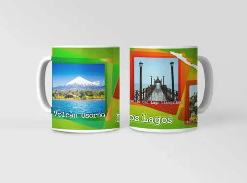 Taza Montaña Mágica Huilo Huilo - Naturaleza Encantada Blanco