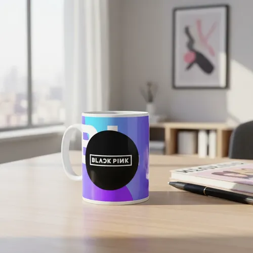 Taza Black Pink - Colección Para Amantes Del K-pop Blanco