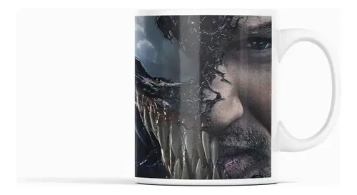 Taza Venom - La Fuerza Del Antihéroe Blanco