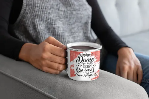 Taza Enlozada Lechera Pedro Picapiedra Los Picapiedras Blanco Regalo Cumpleaños