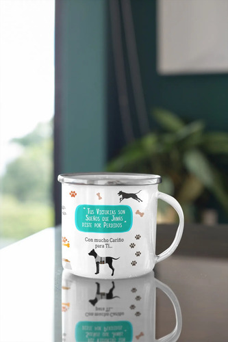 Taza Enlozada Guía Canino - Liderazgo Y Lealtad