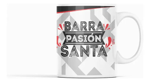 Taza Veritas Liberabit - Futbol Peruano Blanco