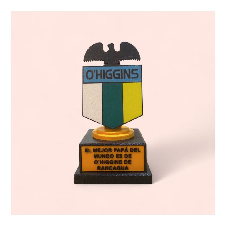 Trofeo OHiggins de Rancagua Mejor Papá Regalo Fútbol Chileno