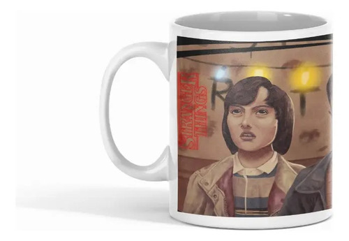 Taza Stranger Things - Hawkins Blanco