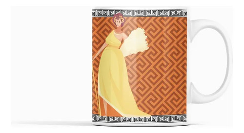 Taza Abundancia De Deméter Diosa De Agricultura Y Fertilidad Blanco