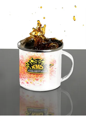 Taza Enlozada Gilligan Jr Memo N° 2 Knd Blanco Los Chicos Del Barrio