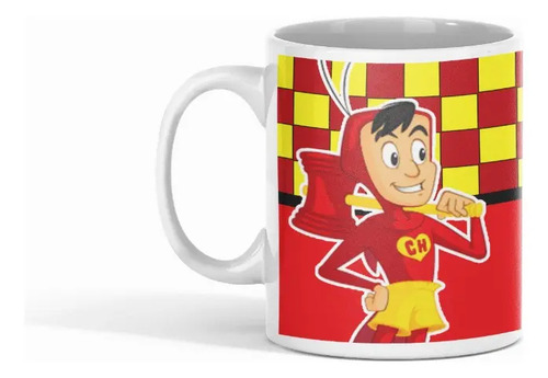 Taza El Chapulín Colorado No Contaban Con Mi Astucia Blanco