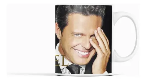 Taza Luis Miguel - Elegancia Que Se Revela Blanco