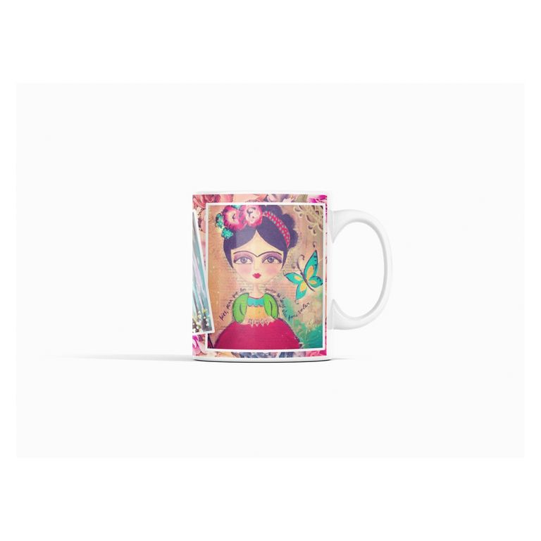Taza Frida Kahlo Eterna - Pasión Inmortal