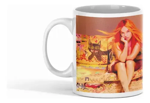 Taza Karol G - Estrella Del Reggaetón Blanco
